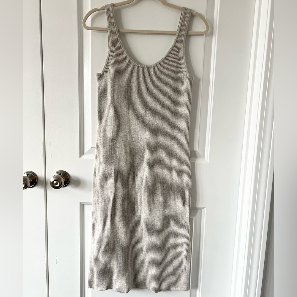 A New Day Ribbed Stretchy Sleeveless Sweater Midi Dress Size Large